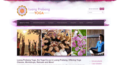 Desktop Screenshot of luangprabangyoga.org